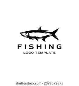 Tarpon Fish Logo: Perfect for Fisheries, Maritime, River Industries, and Similar Businesses