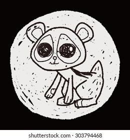 tarsier doodle