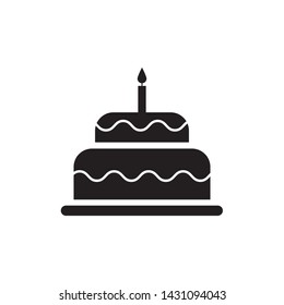 tart icon vector design template