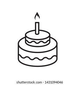 tart icon vector design template