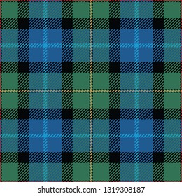 Tartan of the ancient Scottish clan Smith, seamless pattern for fabric, kilts, skirts, plaids