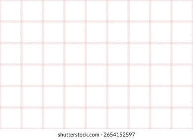 tartan background check fabric texture vector pink and white colors plaid seamless pattern cloth illustration