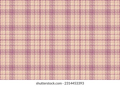 El fondo tartán es transparente en la comprobación de la tela textil de textura con un vector textil de patrón plaid en colores claros y rosas.
