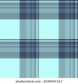Vector de fondo de tartán de patrón de cuadros sin costuras con una tela de textura textil a cuadros en colores claros y pastel.