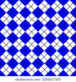 Tartan blue seamless pattern for wallpaper, fabric, clothing,backdrop,texture, wrapping paper, notebook cover ,curtain,pillow case and stationary.