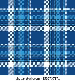 Plaid Check Patten Dark Navy Blue Stock Vector (Royalty Free ...