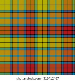 tartan buchanan seamless pattern vector illustration