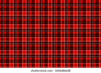 Tartan check pattern.