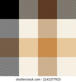 Houndstooth Geometric Plaid Seamless Pattern In Brown And Beige, Vector  Background Royalty Free SVG, Cliparts, Vectors, and Stock Illustration.  Image 69007117.