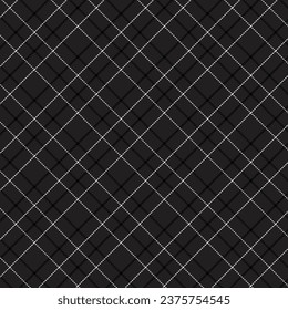 Con un fondo de manto de corte tartán, esta textura de tela vectorial tiene un diseño impecable.