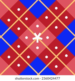Tartan check plaid pattern. Christmas graphic in red, green, yellow. holiday flannel shirt, duvet cover, scarf, other modern fashion textile print.