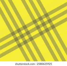 Tartan check plaid pattern. Seamless simple textured dark plaid vector illustration for flannel shirt, blanket, duvet cover, other textile print.
