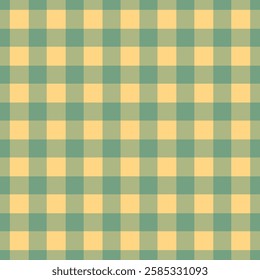 Tartan check plaid pattern. Seamless simple textured dark plaid vector illustration for flannel shirt, blanket, duvet cover, other textile print.