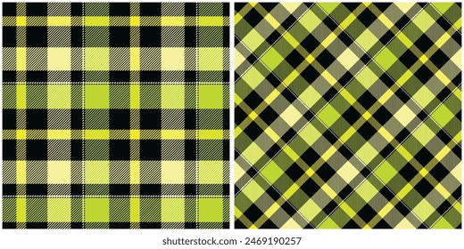 Tartán a cuadros con estampado de tweed en marrón y beige. Ilustración vectorial a cuadros de glen neutro sin costura para primavera verano otoño invierno vestido, bufanda, chaqueta, falda, tiro, manta, otro diseño de tela.