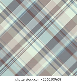 Up tartan check vector, collection background pattern seamless. Large texture textile plaid fabric in pastel and light colors.