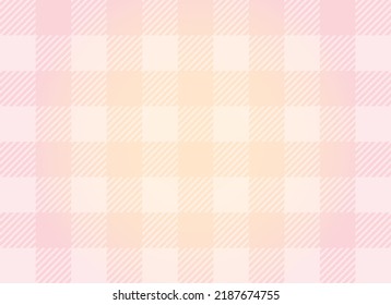 Tartan checked plaids pink colors. Seamless fabric texture pastel colors.