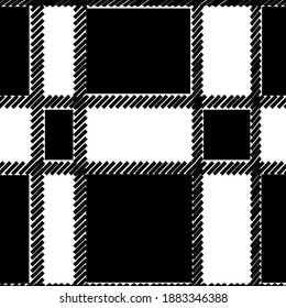 Tartan checkered seamless pattern design vector