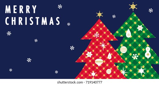 Tartan Christmas tree 