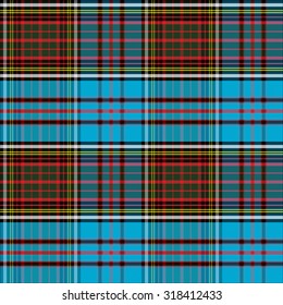 Tartan Clan Anderson seamless pattern vector illustration