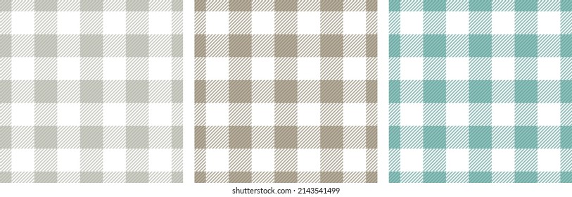 Tartan cloth crossed lines geometric seamless paterns design. Plaid checkered woven fabric print for scarf. Crossed lines pyjamas backdrop.