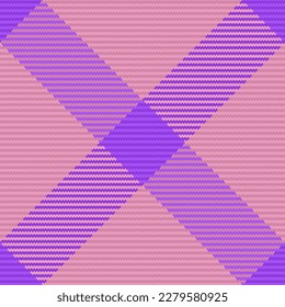 Tartan fabric check. Textile background texture. Vector seamless pattern plaid in pink and purple colors.