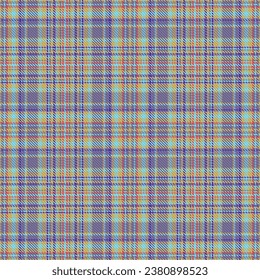 Tartan fabric seamless of pattern check texture with a plaid vector textile background in pastel and amber colors.
