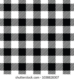 tartan fabric texture plaid seamless pattern.Vector illustration.