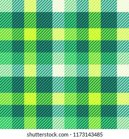 Tartan fabric texture. Seamless pattern. Vector illustration. 