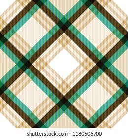 Tartan fabric texture. Seamless pattern. Vector illustration. 