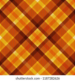 Tartan fabric texture. Seamless pattern. Vector illustration. 
