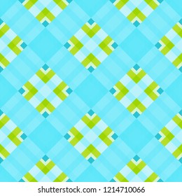 Tartan fabric texture. Seamless pattern. Vector illustration. 