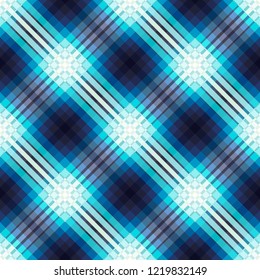 Tartan fabric texture. Seamless pattern. Vector illustration. 