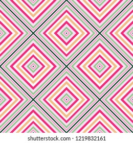 Tartan fabric texture. Seamless pattern. Vector illustration. 