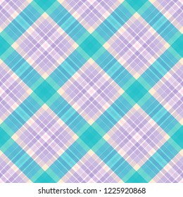 Tartan fabric texture. Seamless pattern. Vector illustration. 