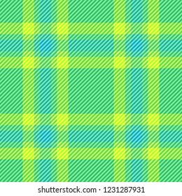 Tartan fabric texture. Seamless pattern. Vector illustration. 