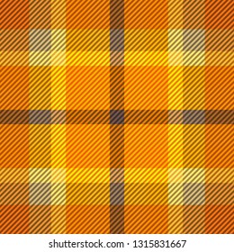 Tartan fabric texture. Seamless pattern. Vector illustration. 