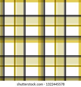 Tartan fabric texture. Seamless pattern. Vector illustration. 
