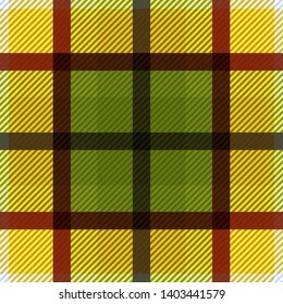 Tartan fabric texture. Seamless pattern. Vector illustration. 