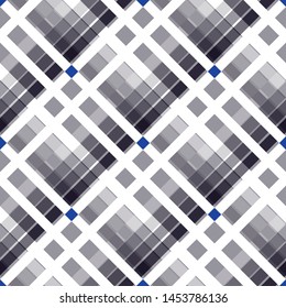 Tartan fabric texture. Seamless pattern. Vector illustration. 