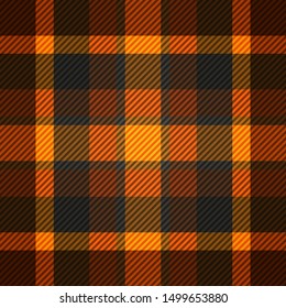 Tartan fabric texture. Seamless pattern. Vector illustration. 