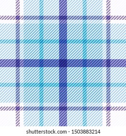Tartan fabric texture. Seamless pattern. Vector illustration. 
