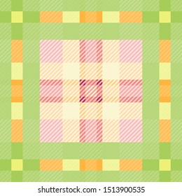 Tartan fabric texture. Seamless pattern. Vector illustration. 
