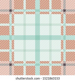 Tartan fabric texture. Seamless pattern. Vector illustration. 