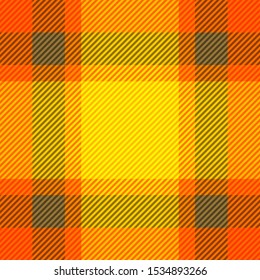Tartan fabric texture. Seamless pattern. Vector illustration. 