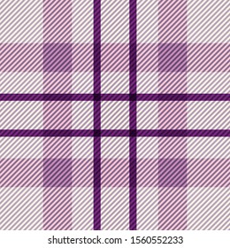 Tartan fabric texture. Seamless pattern. Vector illustration. 