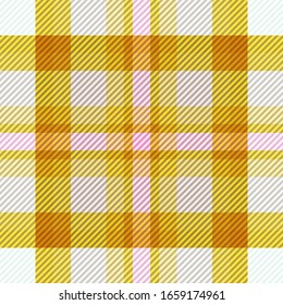 Tartan fabric texture. Seamless pattern. Vector illustration. 