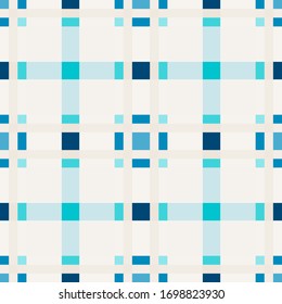 Tartan fabric texture. Seamless pattern. Vector illustration. 