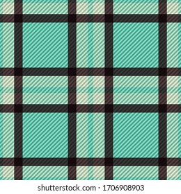 Textur aus Tartan. Nahtloses Muster.  Vektorgrafik. 