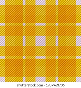 Tartan fabric texture. Seamless pattern. Vector illustration. 