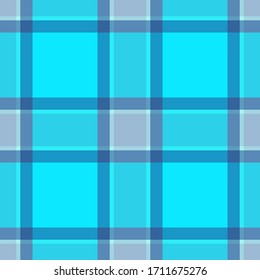 Tartan fabric texture. Seamless pattern. Vector illustration. 